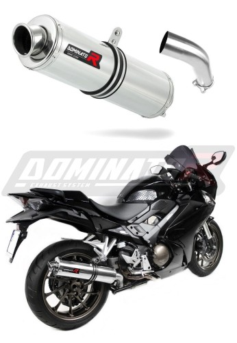 Прямоток Honda VFR 800 F 2014 - 2019 DOMINATOR круглый