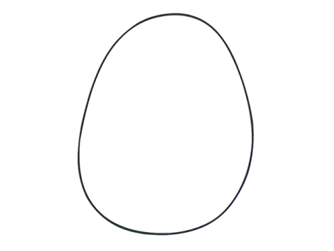 Прокладка крышки сцепления NAMURA  HONDA CRF 250R '04-'09, CRF 250X '04-'17 NX-10030CG2