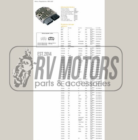 Регулятор напряжения BMW S1000RR 08-12, R1200 GS 13-15, DUCATI 1200, TRIUMPH, KAWASAKI,YAMAHA DZE ELEKTRYKA 2425-01