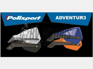 Защита рук POLISPORT Adventure Универсальный 22-28mm чёрный 8301700002