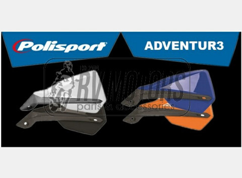 Защита рук POLISPORT Adventure Универсальный 22-28mm чёрный 8301700002