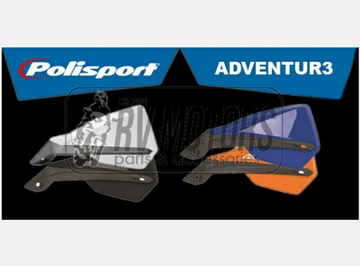 Захист рук POLISPORT Adventure Універсальний 22-28mm чорний 8301700002