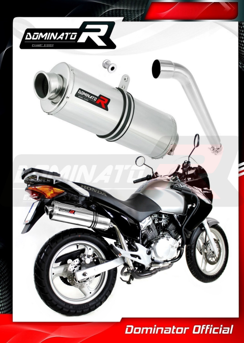 Прямоток DOMINATOR HONDA XL 125 V VARADERO 2007 - 2012 овальный