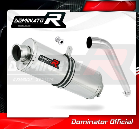 Прямоток DOMINATOR HONDA XL 125 V VARADERO 2007 - 2012 овальный