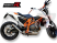 Прямоток DOMINATOR KTM 690 DUKE GP 2 2012 - 2018 