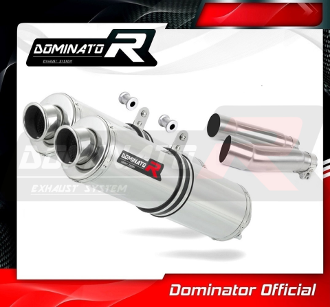 Прямоток DOMINATOR MOTO GUZZI BREVA IE 750 2003 - 2009 круглый
