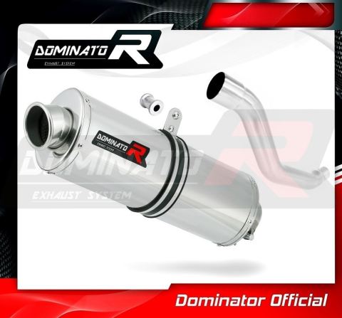 Прямоток DOMINATOR SUZUKI XF 650 FREEWIND 1997 - 2003 овальный