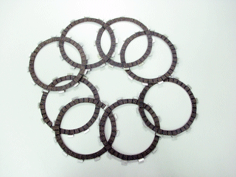 Фрикционные диски сцепления SUZUKI RMZ 450 '05-'15, LTR 450 '06-'12, RMX 450 '10 (F1932) (EBS3450) BRONCO AT-03653C