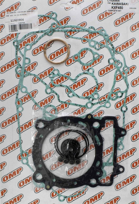 Полный комплект прокладок KAWASAKI KXF 450 '06-'08, KLX450R OMP L1920904