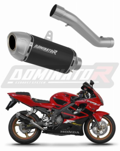 Прямоток Honda CBR 600 F4i Sport 2001 - 2006 DOMINATOR GP S6 черный