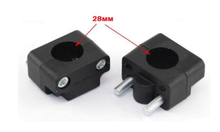 Проставки руля 28mm чёрный Protaper