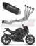 Полная система выхлопа Suzuki GSX-S 750 2017-2020 DOMINATOR HP6 черный