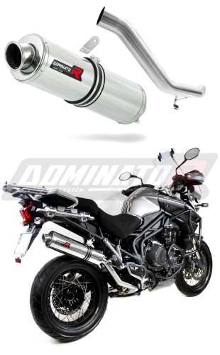 Прямоток Triumph TIGER EXPLORER 1200 2012 - 2015 DOMINATOR круглый