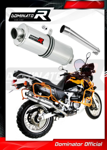 Прямоток DOMINATOR HONDA XRV 750 AFRICA TWIN RD07A 1996 - 2003 овальный