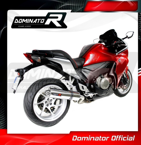 Прямоток DOMINATOR HONDA VFR 1200 F 2010 - 2018 круглый