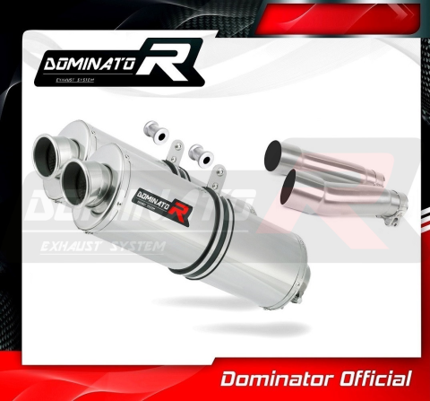 Прямоток DOMINATOR MOTO GUZZI BREVA IE 750 2003 - 2009 овальный