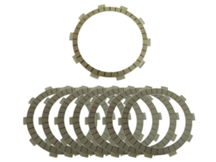 Фрикционные диски сцепления HONDA CBR/VFR, SUZUKI GSF/GSR (F1676) (EBS1218R) PSYCHIC MC-03738P