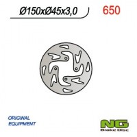 Тормозной диск NG задний GAS GAS TXT (150X45X3) NG650