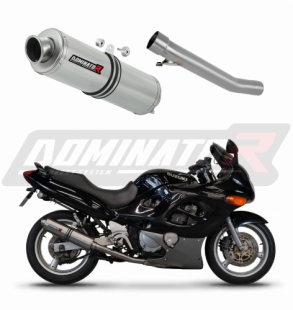 Прямоток Suzuki GSXF 600 1998 - 2006 DOMINATOR круглый