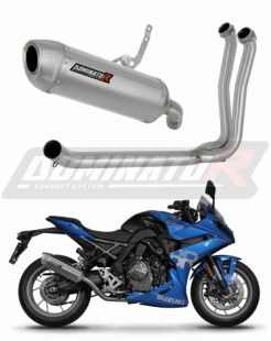 Полная система выхлопа Suzuki GSX-8S / GSX-8R 2022 - 2024 DOMINATOR S6