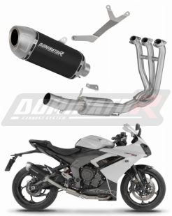 Полная система выхлопа Triumph Daytona 660 2024 - 2026 DOMINATOR S6 черный