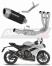 Полная система выхлопа Triumph Daytona 660 2024 - 2026 DOMINATOR S6 черный