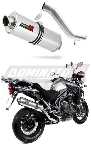 Прямоток Triumph TIGER EXPLORER 1200 2012 - 2015 DOMINATOR овальный