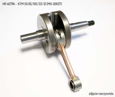 Коленвал KTM SX 85/105 '03-'12 PSYCHIC (MX-09137) HR 4071N
