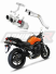 Прямоток Yamaha FZ6 FAZER 600 S2 2006 - 2010 DOMINATOR GP1