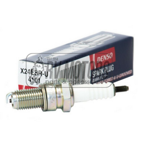 Свеча зажигания DENSO 4101 / X24ESRU (DR8ES, DR8ESL, DR8EA)