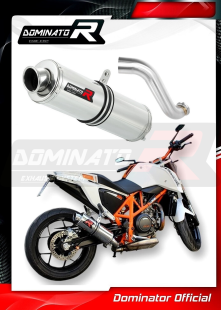 Прямоток DOMINATOR KTM 690 DUKE 2012 - 2018 круглый
