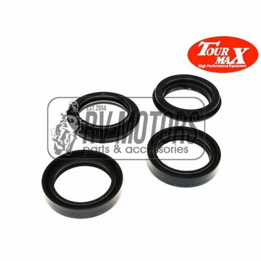  Комплект сальників та пильників вилки TOURMAX 41X54X11 FSD-041
