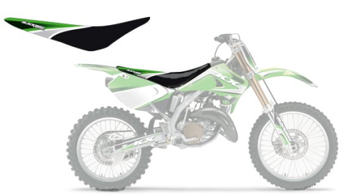 Обшивка сидения KAWASAKI KXF 250/450 '06-'08 (11) BLACKBIRD E1426C