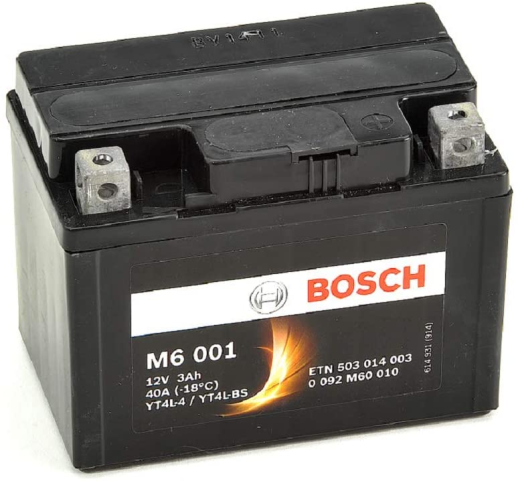 Акумулятор BOSCH AGM 0092M60010 3Ah 40А