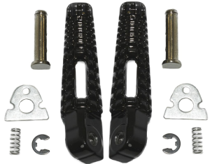 Комплект подножек SUZUKI GSXR 600/750 '06-14, GSXR 1000 '05-14, B-KING '08-13  водительские BIKETEC BTFR009