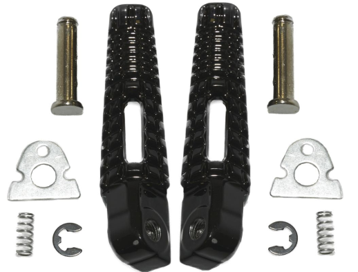 Комплект подножек SUZUKI GSXR 600/750 '06-14, GSXR 1000 '05-14, B-KING '08-13  водительские BIKETEC BTFR009