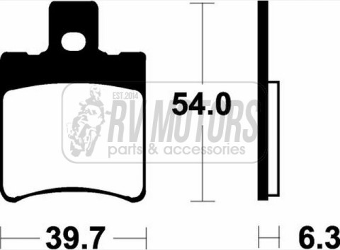 Тормозные колодки SBS 118HF
