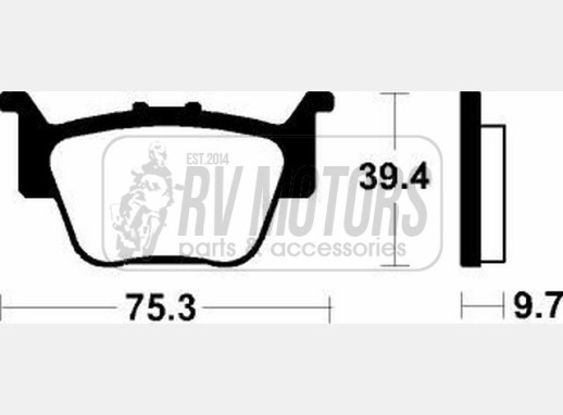 Гальмівні колодки SBS 813RSI