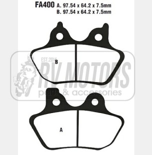 Тормозные колодки EBC FA400VLD