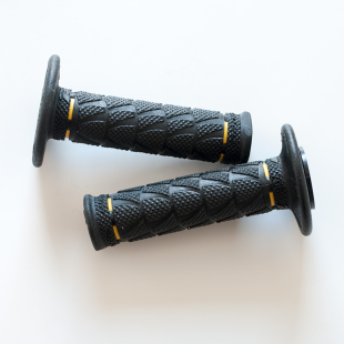 Ручки руля PROGRIP PG783 (22+25MM 115MM) жёлтый/чёрный PG783YL/BK