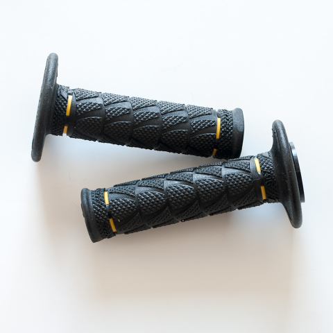 Ручки руля PROGRIP PG783 (22+25MM 115MM) жёлтый/чёрный PG783YL/BK