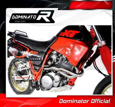 Выхлопной коллектор DOMINATOR YAMAHA XT 600 2KF 2NF 1987 - 1989
