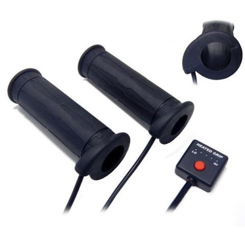 Ручки руля с подогревом KOSO (22-25 / 130 мм) AM10702E