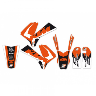 Комплект наклеек KTM SX 85 '06-'12 BLACKBIRD DREAM 4 E2529N