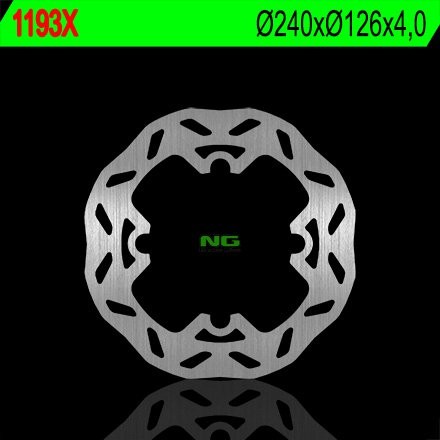 Тормозной диск NG задний HUSQVARNA TE 250/450/510 '05-'06 (240X126X4) (4X19MM) NG1193X