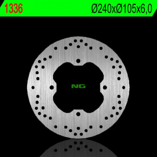 Тормозной диск NG задний HONDA SILVER WING 400 09-14, 600 09-15 (240X105X6,0MM) NG1336
