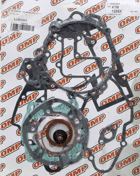 Полный комплект прокладок KTM 125 SX '91-'97 OMP L1950301