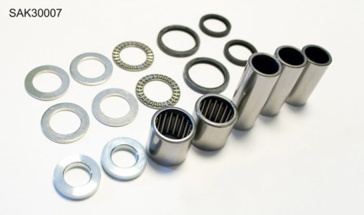 Комплект підшипників осі маятника BEARING WORX SAK30007 HONDA CRF 250R 10-13, CRF 450R 05-12, CRF 450X 05-17 (28-1128)