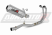 Полная система выхлопа Yamaha MT 03 2020 - 2023 DOMINATOR овальный G2