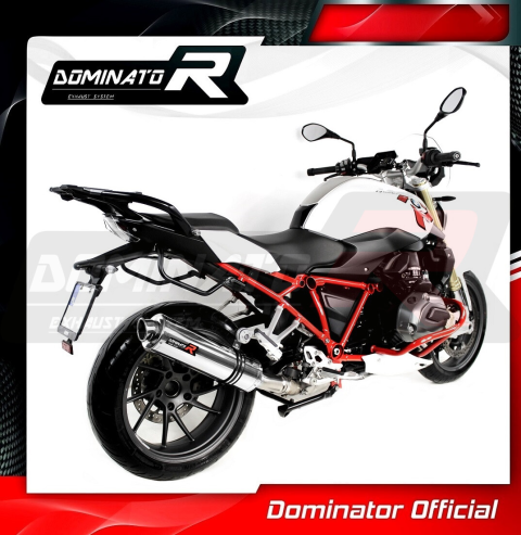 Прямоток DOMINATOR BMW R1200R 2015 - 2018 круглый